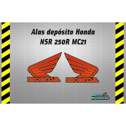 Pegatinas alas depósito Honda NSR 250 R mc21