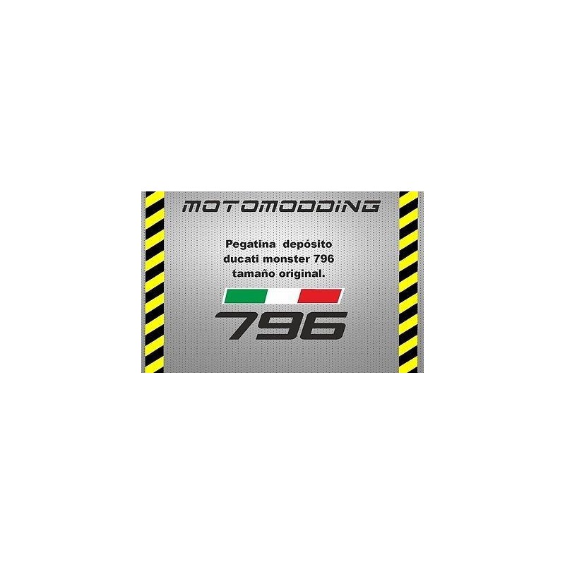 Pegatina depósito Ducati monster 796