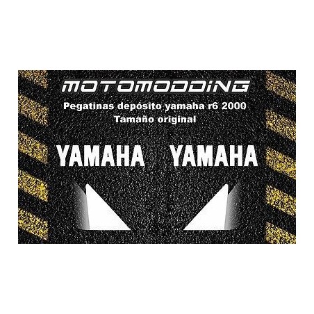 pegatinas depósito Yamaha r6 2000 fuel tank