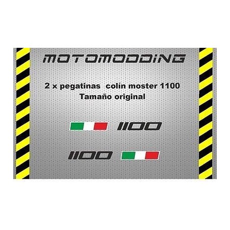 Pegatinas colín Ducati monster 1100