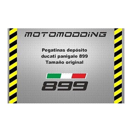 Pegatinas depósito Ducati panigale 899 vinilo