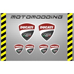 Pegatinas logotipo Ducati