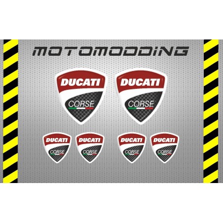 Pegatinas logotipo Ducati